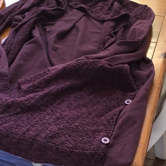 Anthropologie Saturday Sunday Athens Open Front Knit Cardigan - Picture 2 of 3